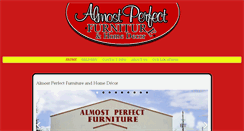 Desktop Screenshot of almostperfectfurniture.com